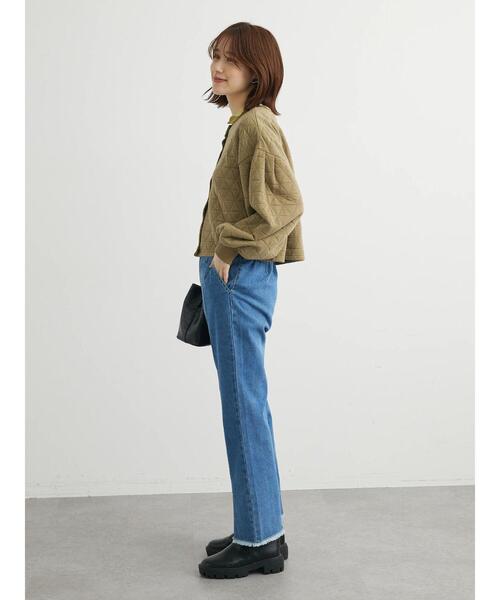 RAY CASSIN FAVORI(レイカズンフェバリ)の「・RAY CASSIN キルトカーディガン*(カーディガン/ボレロ・レディース・アイボリー/カーキ/ブラック・FREE)」の15枚目の写真