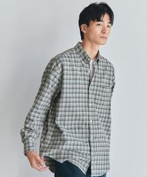 green label relaxing | FINE BASIC アメリカンチェック ビッグ ボタンダウンシャツ(シャツ/ブラウス)