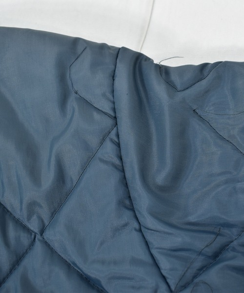 VINTAGE（ヴィンテージ）の「【ヴィンテージ古着】70s BIG SMITH / ビッグスミス 中綿入り キルティング ジップアップジャケット（ブルゾン・メンズ・ネイビー・LARGE）」の7枚目の写真