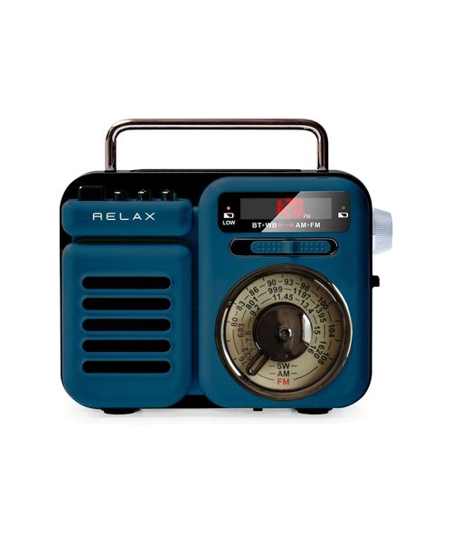 I.D.E.A international(イデアインターナショナル)の「RELAX マルチレトロラジオ(その他雑貨・レディース・ブラック/ベージュ/グレー/ミント/ブルー系その他/オリーブ/ライラック/ブルー・フリ-)」の6枚目の写真