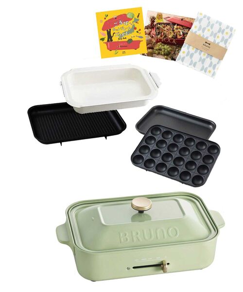 BRUNO ホットプレート ミントグリーン BRUNO ホットプレート「ミント