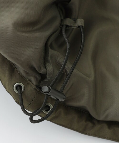 MACKINTOSH PHILOSOPHY（ﾏｯｷﾝﾄｯｼｭ ﾌｨﾛｿﾌｨｰ）の「GREY LABEL 【MUNLOCKY（マンロッキー）】（トレンチコート・レディース・ブラック/カーキ・2/6）」の6枚目の写真