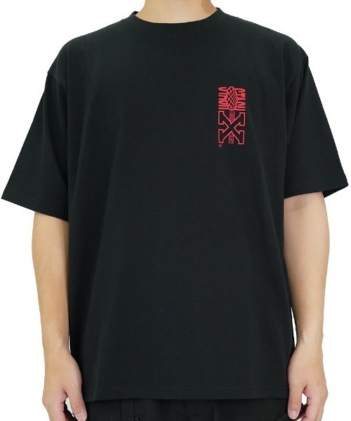 MANASTASH（マナスタッシュ）の「MANASTASH/マナスタッシュ/CiTee X（Tシャツ/カットソー・メンズ・パープル/ホワイト/ブラック・MEDIUM/LARGE/X-LARGE/XX-LARGE）」の6枚目の写真
