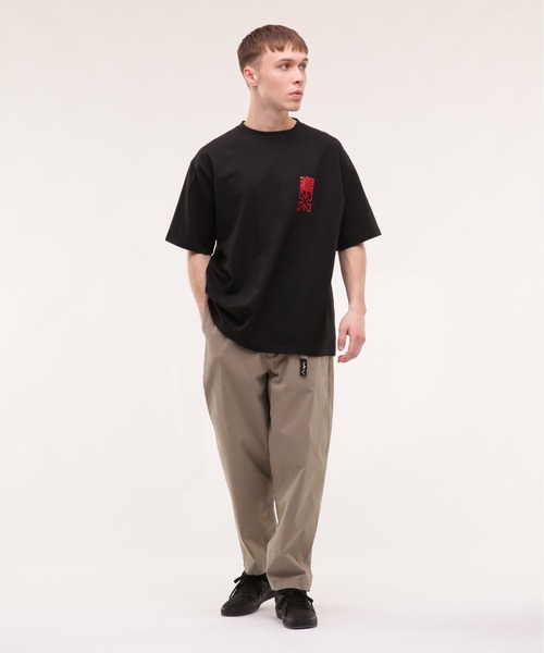 MANASTASH（マナスタッシュ）の「MANASTASH/マナスタッシュ/CiTee X（Tシャツ/カットソー・メンズ・パープル/ホワイト/ブラック・MEDIUM/LARGE/X-LARGE/XX-LARGE）」の11枚目の写真