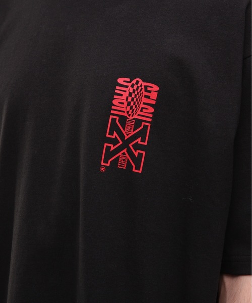 MANASTASH（マナスタッシュ）の「MANASTASH/マナスタッシュ/CiTee X（Tシャツ/カットソー・メンズ・パープル/ホワイト/ブラック・MEDIUM/LARGE/X-LARGE/XX-LARGE）」の16枚目の写真