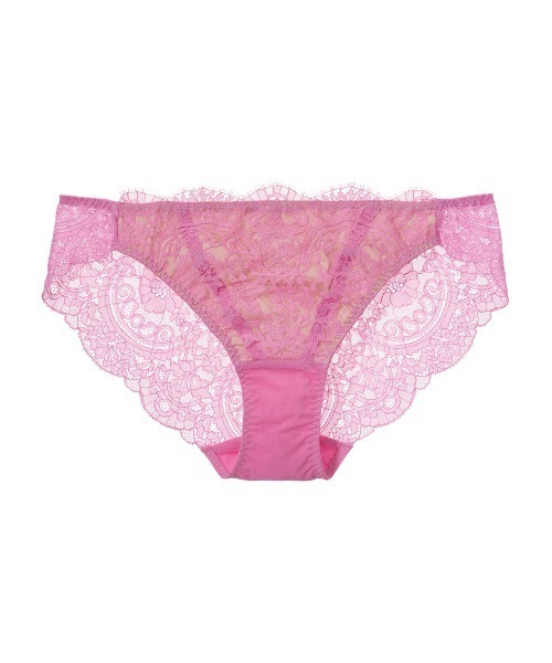 PEACH JOHN（ピーチジョン）の「【総レースで洋服にラインが響きにくい】ま～るく盛れる着やせショーツ（ショーツ・レディース・ホワイト/ブラック/ピンク/ラベンダー/ボルドー/コーラル/グリーン/ベージュ/ネイビー/レッド/ブラウン/ライラック/ブルー・MEDIUM/SMALL/LARGE）」の9枚目の写真