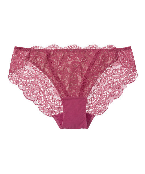 PEACH JOHN（ピーチジョン）の「【総レースで洋服にラインが響きにくい】ま～るく盛れる着やせショーツ（ショーツ・レディース・ホワイト/ブラック/ピンク/ラベンダー/ボルドー/コーラル/グリーン/ベージュ/ネイビー/レッド/ブラウン/ライラック/ブルー・MEDIUM/SMALL/LARGE）」の12枚目の写真