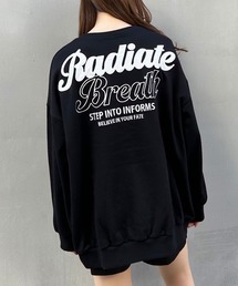 BACKロゴスウェットチュニック