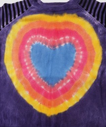 DAIRIKU（ダイリク）の「Heart Tie dye Border Knit（ニット/セーター 