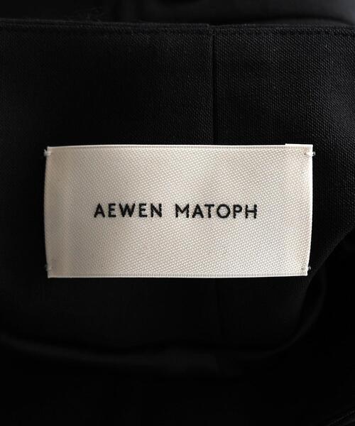 AEWEN MATOPH(イウエン マトフ)の「<AEWEN MATOPH>ベルテッド ハイウエストパンツ(スラックス・レディース・ブラック・38/34/36)」の15枚目の写真