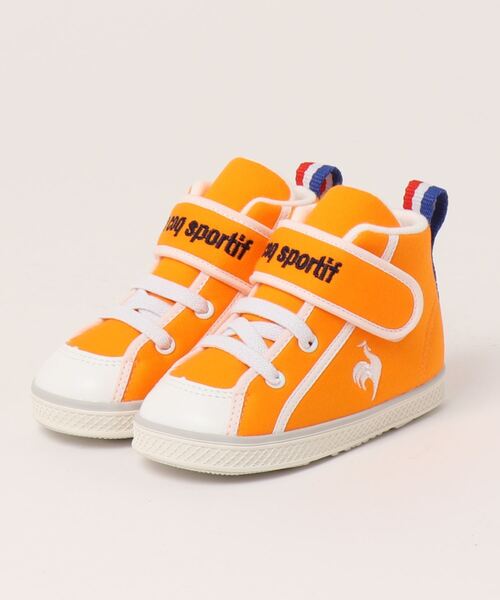 【セール】le coq sportif ルコックスポルティフ LCS SAMREMO CV 3【日本製】ベビーシューズ(LCSサンレモCV3)（スニーカー）｜le coq sportif（ルコックスポルティフ）