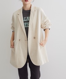 AMERICAN HOLIC | Wボタンドロップショルダーテーラードジャケット2(テーラードジャケット)