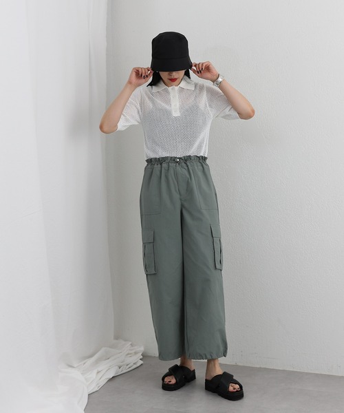 COLONY 2139（コロニートゥーワンスリーナイン）の「パテッドクロスベルトサンダル（サンダル・レディース・ブラック/アイボリー・MEDIUM/LARGE/SMALL）」の17枚目の写真