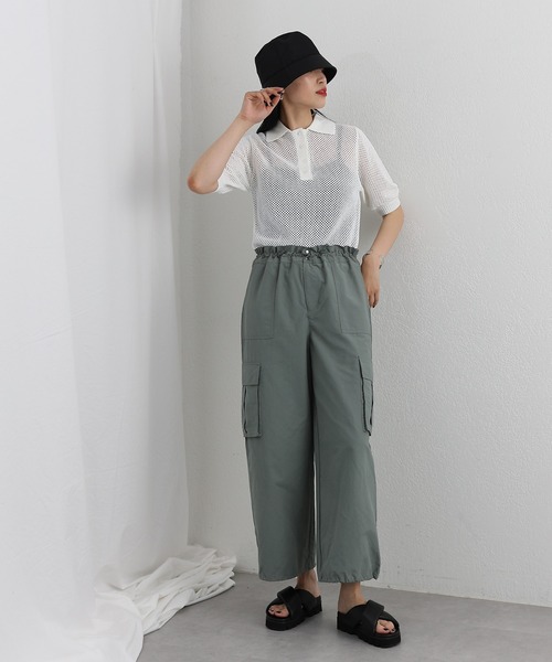 COLONY 2139（コロニートゥーワンスリーナイン）の「パテッドクロスベルトサンダル（サンダル・レディース・ブラック/アイボリー・MEDIUM/LARGE/SMALL）」の18枚目の写真