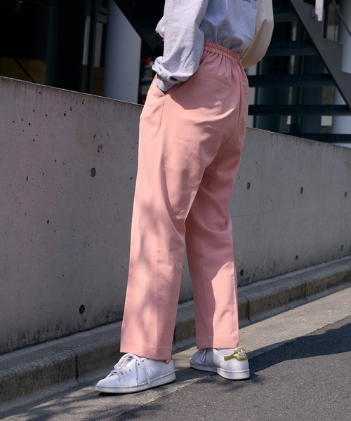 CIAOPANIC TYPY（チャオパニックティピー）の「ストレッチイージー美脚パンツ（スラックス・レディース・パープル/ブラック/ピンク/アイボリー/グリーン系その他・X-SMALL/SMALL/MEDIUM/LARGE）」の8枚目の写真