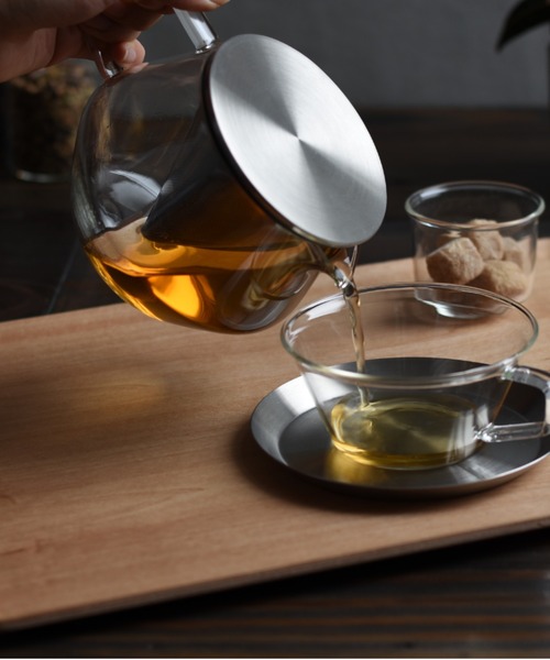 KINTO(キントー)の「KINTO(キントー)CARAT ティーポット 600ml(キッチンツール・レディース・クリア・ONE SIZE)」の2枚目の写真