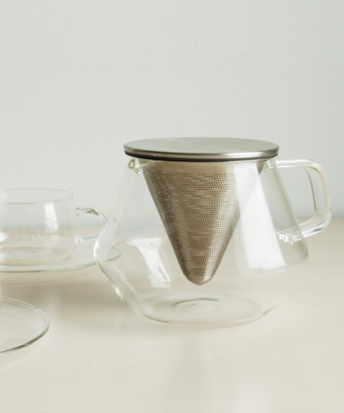 KINTO(キントー)の「KINTO(キントー)CARAT ティーポット 600ml(キッチンツール・レディース・クリア・ONE SIZE)」の4枚目の写真