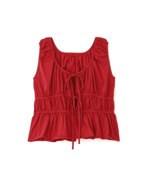 JILL STUART(ジルスチュアート)の「◆ラスティックテンジクギャザートップス(Tシャツ/カットソー・レディース・レッド/ブラック/ホワイト・FREE)」の18枚目の写真