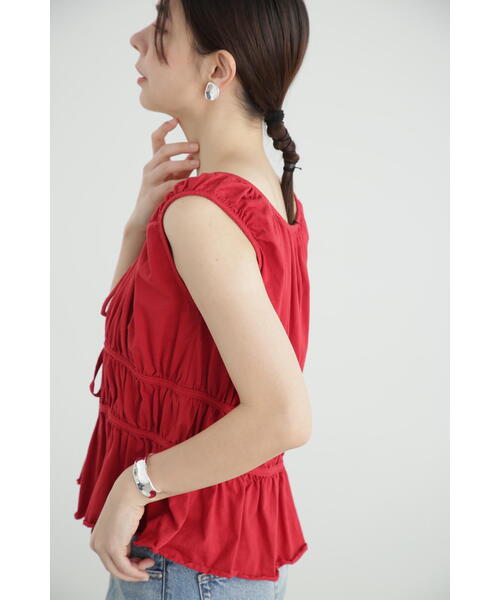 COTAZUR 売れ筋商品|||コタズール Tシャツ トップス レディース Tops Red 日産オンラインショップ：#3オーセンティックTシャツ