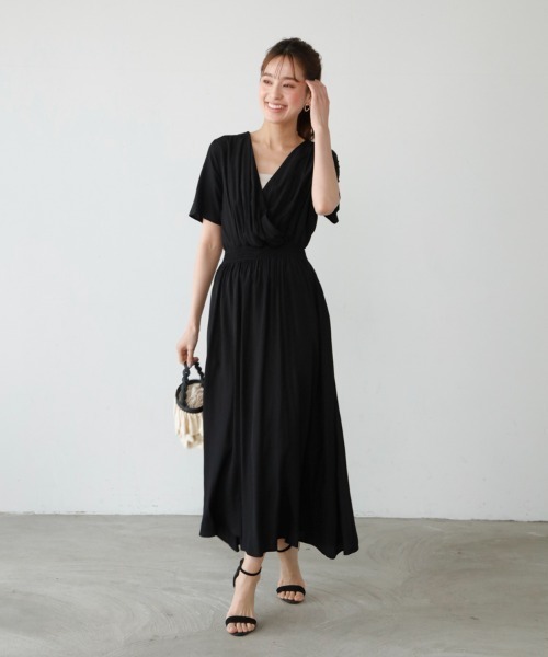 M.deux（エムドゥ）の「カシュクール女神ワンピース（ワンピース