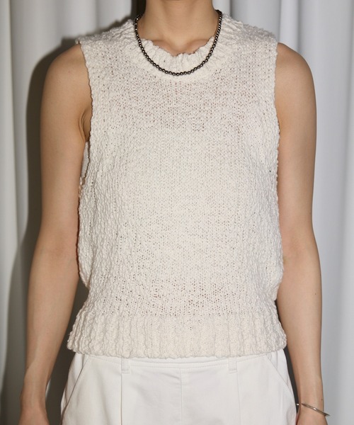 leimn（レイムン）の「ポコポコニットベスト（ベスト）」 - WEAR