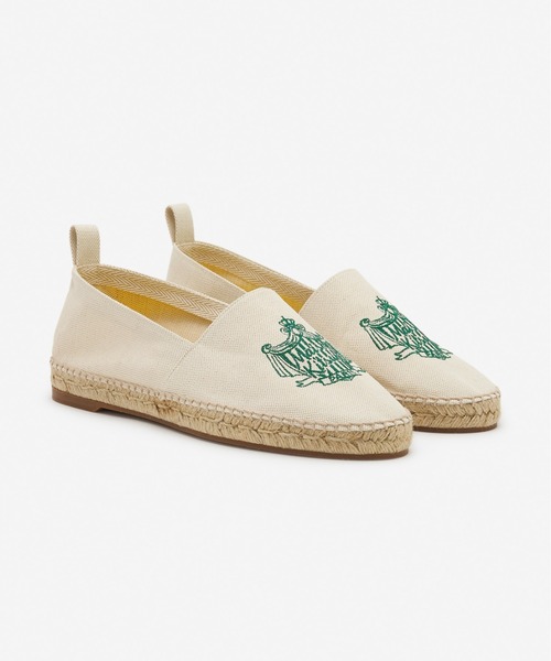 MAISON KITSUNE CREST ESPADRILLES