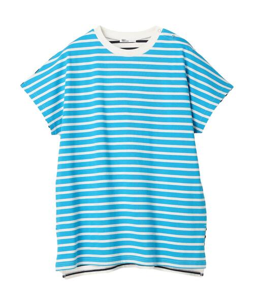 CRAFT STANDARD BOUTIQUE(クラフトスタンダードブティック)の「前後配色ボーダーTee(Tシャツ/カットソー・レディース・グリーン/ブラウン/ネイビー/ブルー・FREE)」の14枚目の写真