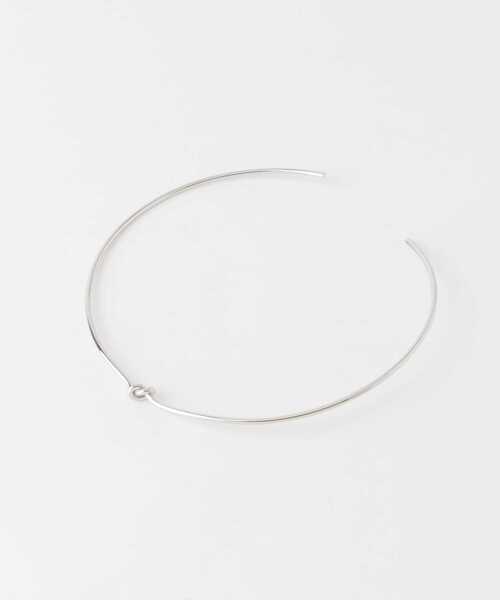 URBAN RESEARCH Sonny Label（アーバンリサーチサニーレーベル）の「ノットデザインナローチョーカー（チョーカー・レディース・シルバー/ゴールド・ONE）」の8枚目の写真