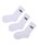 VANS�i�o���Y�j�́uVANS ���@���Y CREW 3PACK SOCKS �\�b�N�X 123R1210501 ABC-MART���� WHITE�i�\�b�N�X/�C���j�v�b�z���C�g