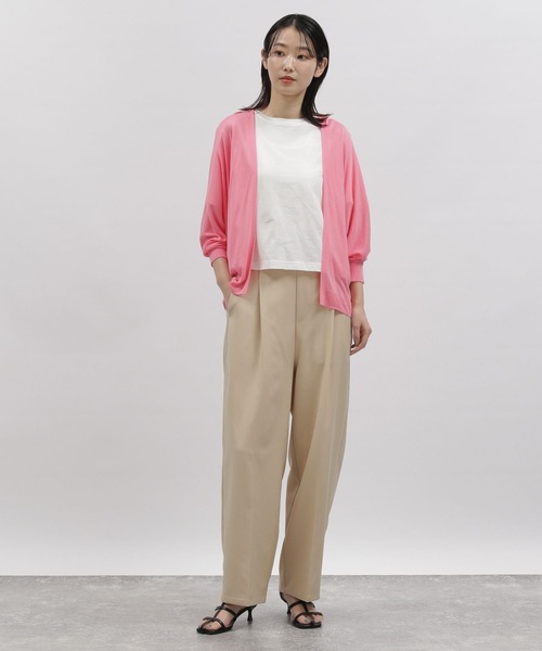 LAKOLE(ラコレ)の「タックストレートパンツ / 704917(その他パンツ・レディース・ブラック/ベージュ/ブルー・SMALL/MEDIUM)」の14枚目の写真