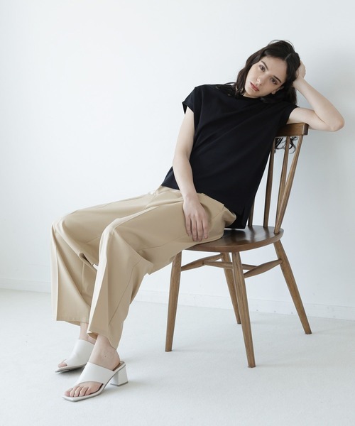 LAKOLE(ラコレ)の「タックストレートパンツ / 704917(その他パンツ・レディース・ブラック/ベージュ/ブルー・SMALL/MEDIUM)」の20枚目の写真