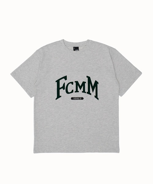 FCMM(エフシーエムエム)の「【日本限定アイテム】FLOCKING LOGO S/S TEE/フロッキングロゴショートスリーブT(Tシャツ/カットソー・メンズ・グレー/ブラック/ホワイト・LARGE/MEDIUM)」の3枚目の写真