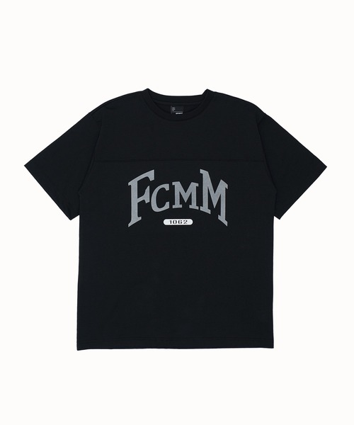 FCMM(エフシーエムエム)の「【日本限定アイテム】FLOCKING LOGO S/S TEE/フロッキングロゴショートスリーブT(Tシャツ/カットソー・メンズ・グレー/ブラック/ホワイト・LARGE/MEDIUM)」の4枚目の写真