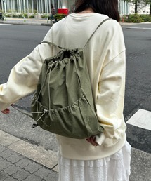 CLEA（クレア）の「ドローコードナップサック/リュック（バックパック/リュック）」