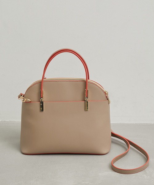 ROPE' PICNIC（ロペピクニック）の「軽量レクタンメタルミドルラウンドボストン＆ショルダーバッグ（ショルダーバッグ・レディース・ライトグレー/ベージュ系その他/キナリ/ブラック系その他2・FREE）」の4枚目の写真