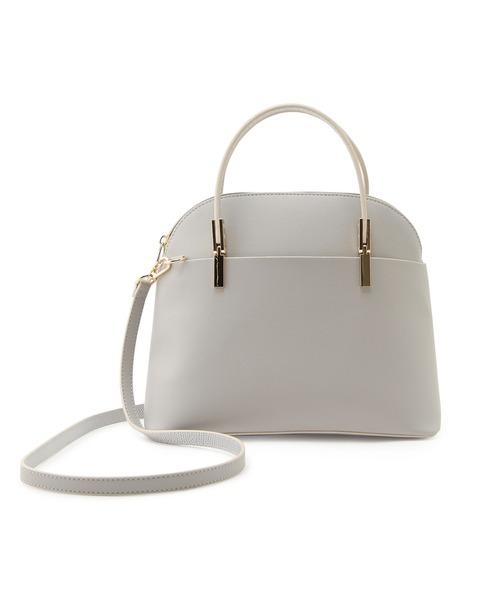 ROPE' PICNIC（ロペピクニック）の「軽量レクタンメタルミドルラウンドボストン＆ショルダーバッグ（ショルダーバッグ・レディース・ライトグレー/ベージュ系その他/キナリ/ブラック系その他2・FREE）」の15枚目の写真