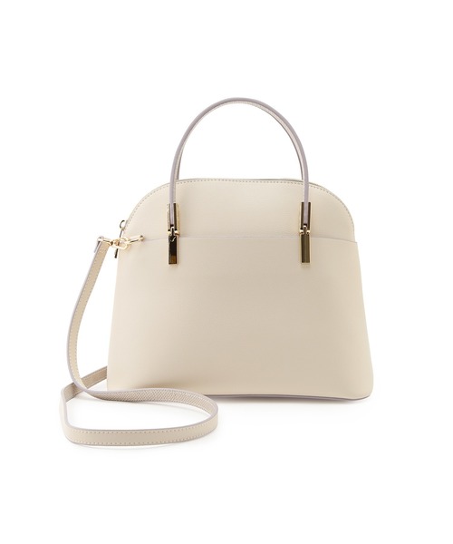 ROPE' PICNIC（ロペピクニック）の「軽量レクタンメタルミドルラウンドボストン＆ショルダーバッグ（ショルダーバッグ・レディース・ライトグレー/ベージュ系その他/キナリ/ブラック系その他2・FREE）」の11枚目の写真