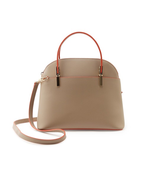 ROPE' PICNIC（ロペピクニック）の「軽量レクタンメタルミドルラウンドボストン＆ショルダーバッグ（ショルダーバッグ・レディース・ライトグレー/ベージュ系その他/キナリ/ブラック系その他2・FREE）」の5枚目の写真