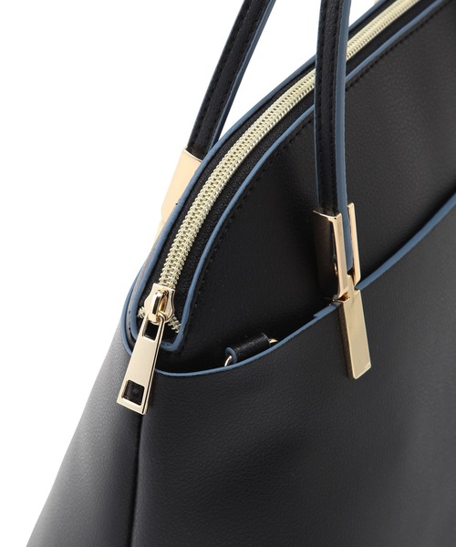 ROPE' PICNIC（ロペピクニック）の「軽量レクタンメタルミドルラウンドボストン＆ショルダーバッグ（ショルダーバッグ・レディース・ライトグレー/ベージュ系その他/キナリ/ブラック系その他2・FREE）」の18枚目の写真