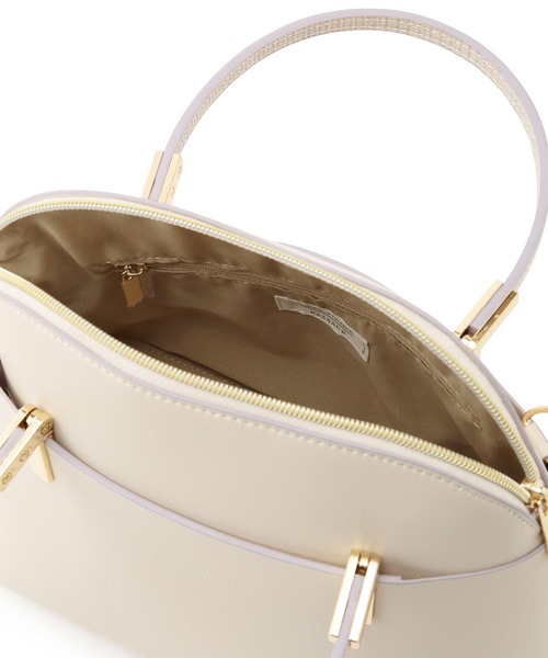 ROPE' PICNIC（ロペピクニック）の「軽量レクタンメタルミドルラウンドボストン＆ショルダーバッグ（ショルダーバッグ・レディース・ライトグレー/ベージュ系その他/キナリ/ブラック系その他2・FREE）」の10枚目の写真