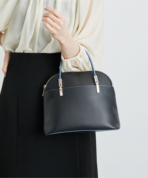 ROPE' PICNIC（ロペピクニック）の「軽量レクタンメタルミドルラウンドボストン＆ショルダーバッグ（ショルダーバッグ・レディース・ライトグレー/ベージュ系その他/キナリ/ブラック系その他2・FREE）」の22枚目の写真