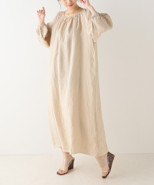 plage（プラージュ）の「volume sleeve ドレス（ワンピース）」 - WEAR