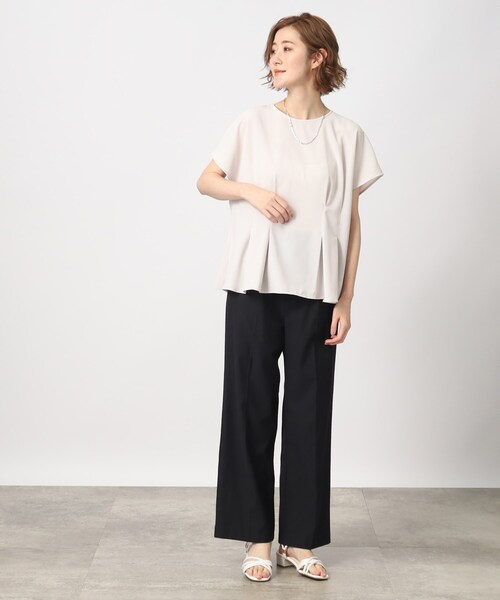 夏に嬉しい機能素材！ポーラタックブラウス