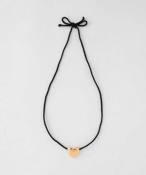 Steven Alan(スティーブンアラン)の「<ANNIKA INEZ>SMALL HEART NECKLACE/ネックレス(ネックレス・レディース・ゴールド・FREE)」の1枚目の写真