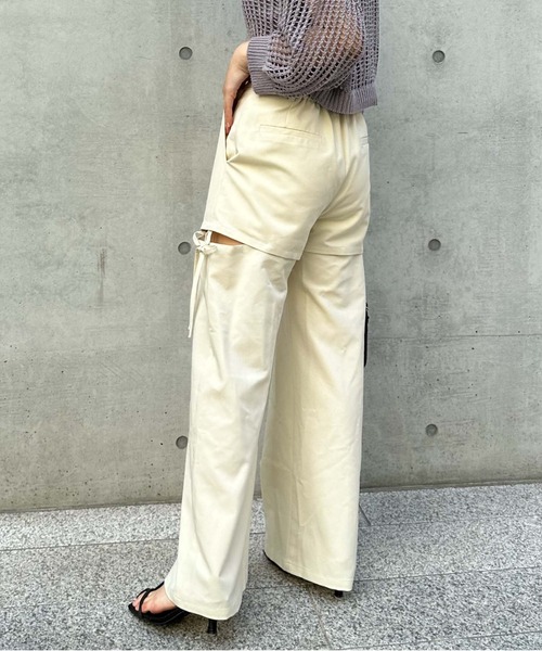 archives（アルシーヴ）の「マルチWAY　パンツ（その他パンツ・レディース・ブラウン/アイボリー/ブラック/ベージュ・MEDIUM）」の19枚目の写真