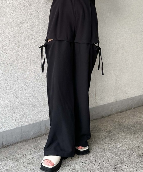 archives（アルシーヴ）の「マルチWAY　パンツ（その他パンツ・レディース・ブラウン/アイボリー/ブラック/ベージュ・MEDIUM）」の12枚目の写真