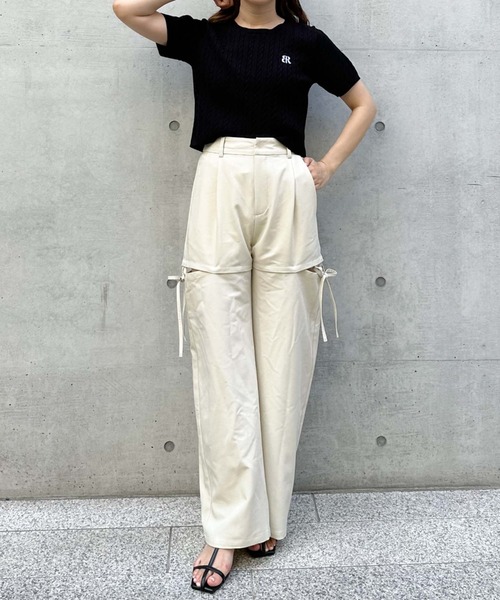 archives（アルシーヴ）の「マルチWAY　パンツ（その他パンツ・レディース・ブラウン/アイボリー/ブラック/ベージュ・MEDIUM）」の22枚目の写真