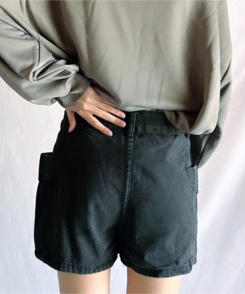 Chick(チック)の「Denim Culotte Skirt / デニムキュロットスカート スカパン(デニムパンツ・レディース・ブラック/ブルー・S/M/L)」の11枚目の写真