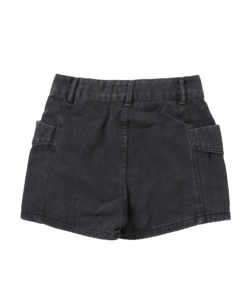 Chick(チック)の「Denim Culotte Skirt / デニムキュロットスカート スカパン(デニムパンツ・レディース・ブラック/ブルー・S/M/L)」の18枚目の写真