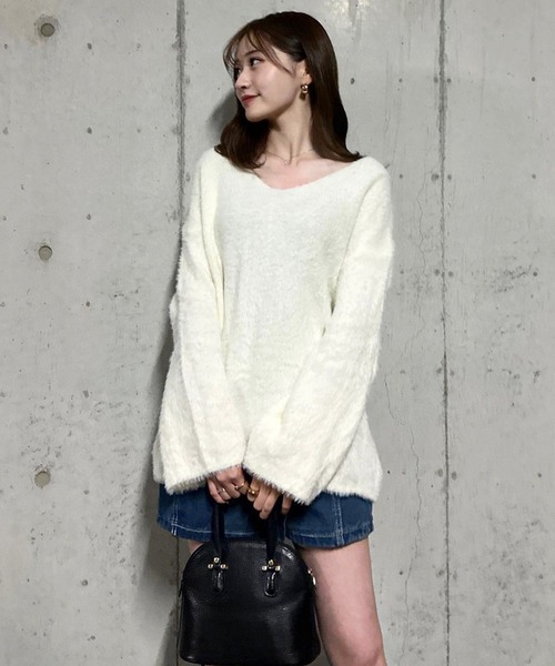 Chick(チック)の「Denim Culotte Skirt / デニムキュロットスカート スカパン(デニムパンツ・レディース・ブラック/ブルー・S/M/L)」の15枚目の写真